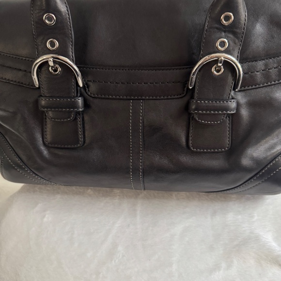 Coach Vintage Hampton Soho Style 9636 Leather Satchel Handbag - Picture 8 of 13